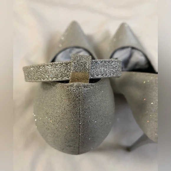 Shoe Republic high heel glitter pumps size: 8.5 - Picture 8 of 9